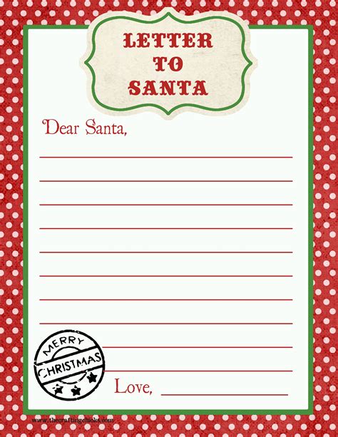 christmas letter template|Free Printable Christmas Letter Templates [PDF] From Santa .